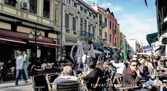 Shirok Sokak street - Bitola