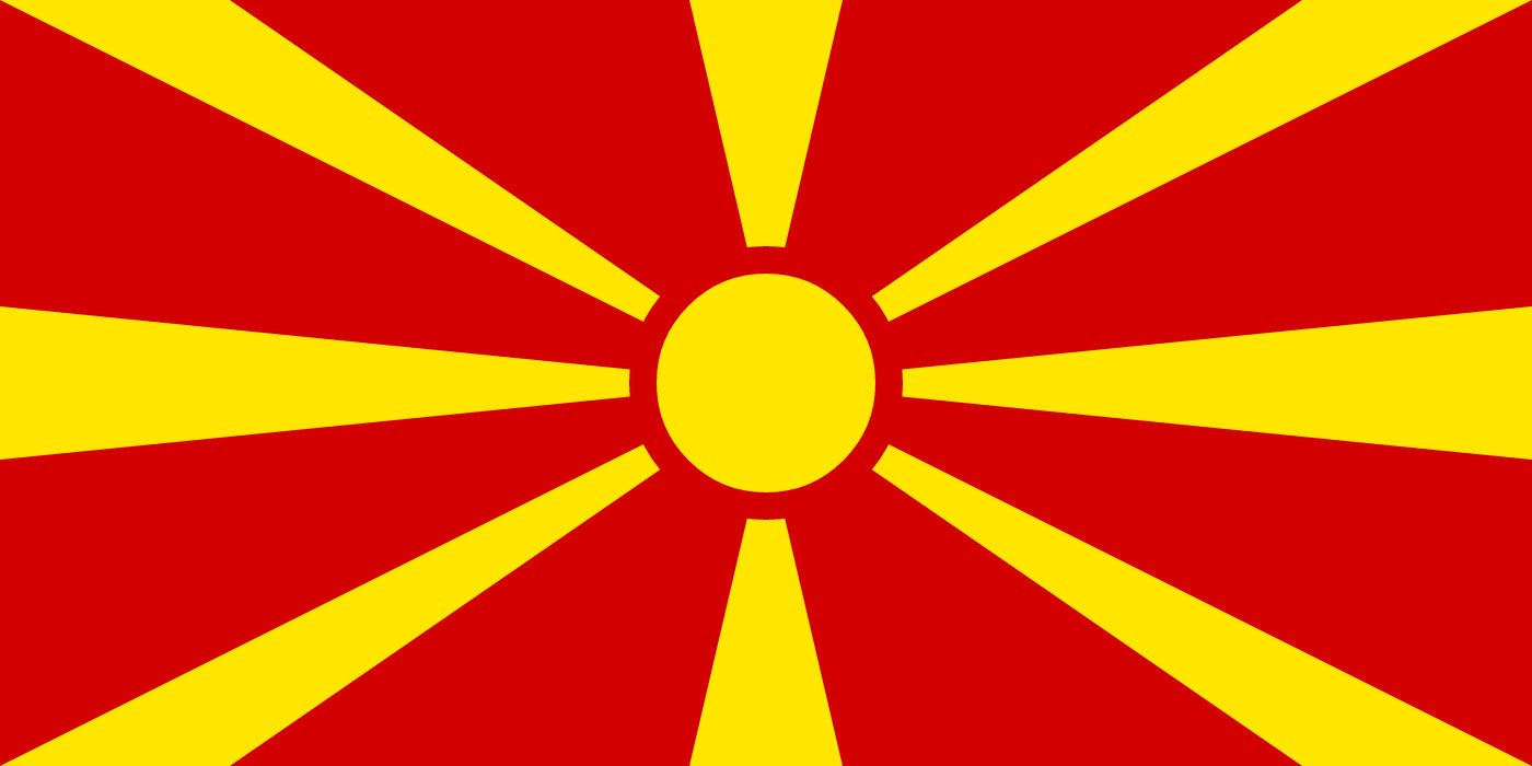 Macedonian national flag